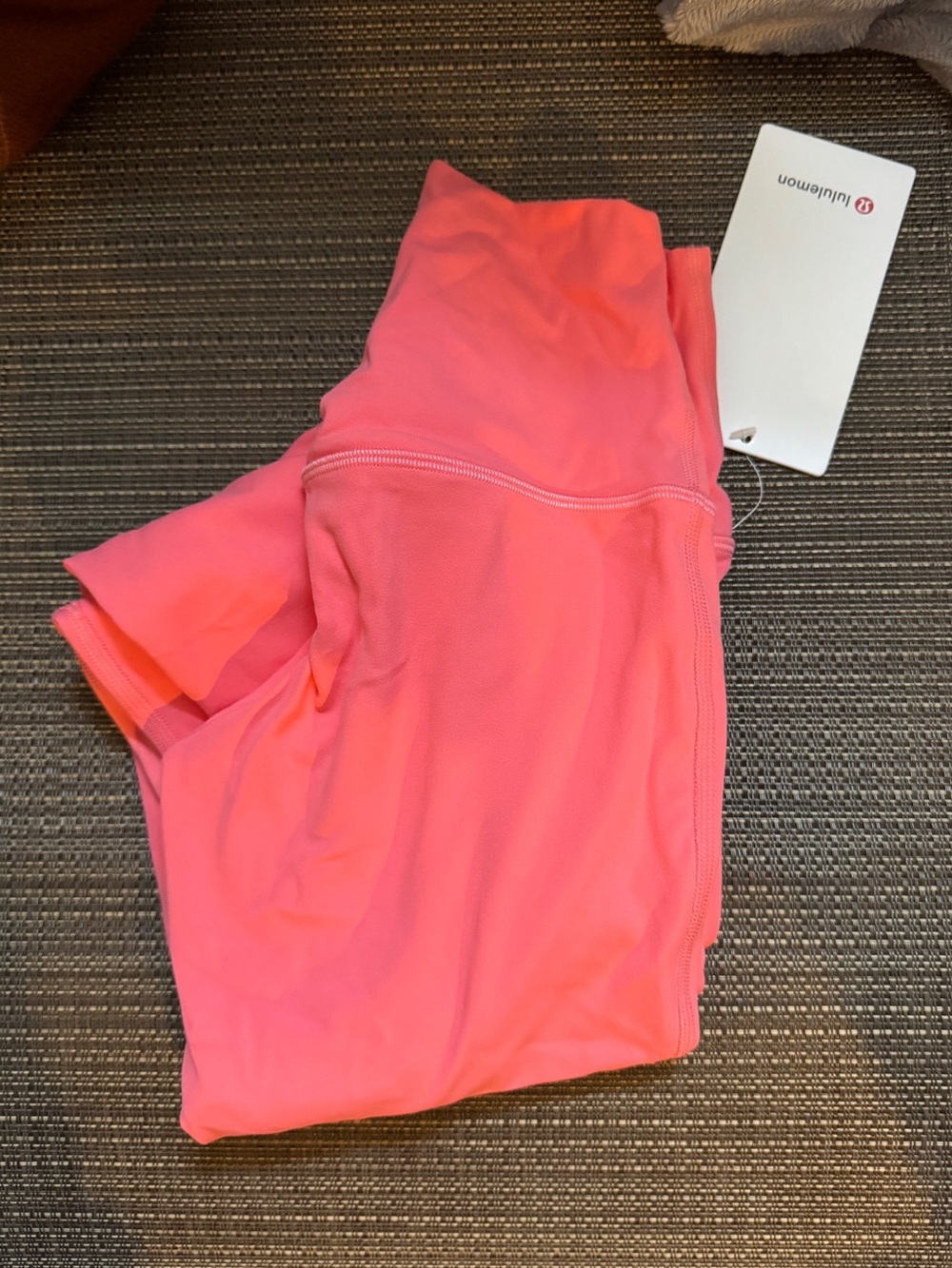 Lululemon align HR high rise pant 28” raspberry cream size 2 Sz 2 new with tags
